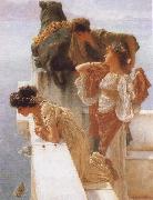 Alma-Tadema, Sir Lawrence A Coign of Vantage oil on canvas